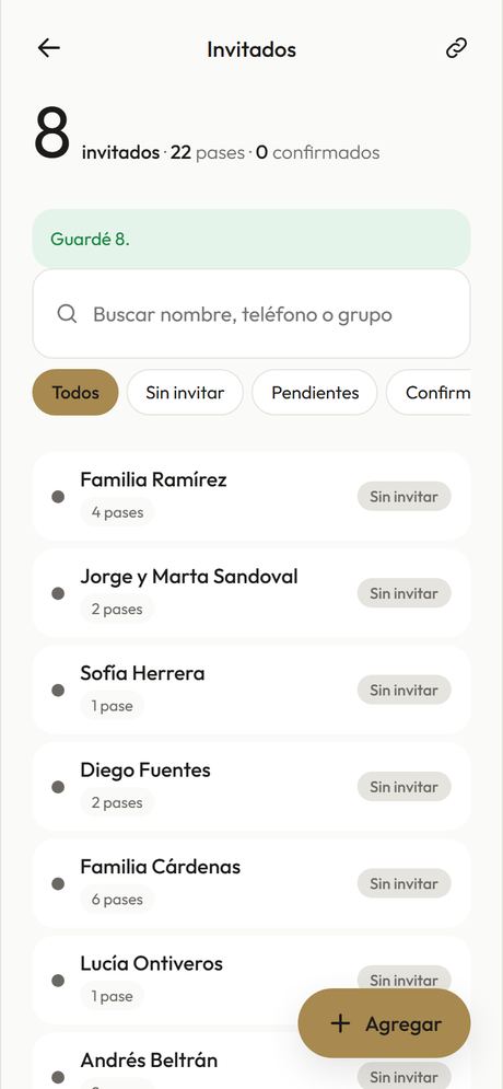 Cada familia con su pase