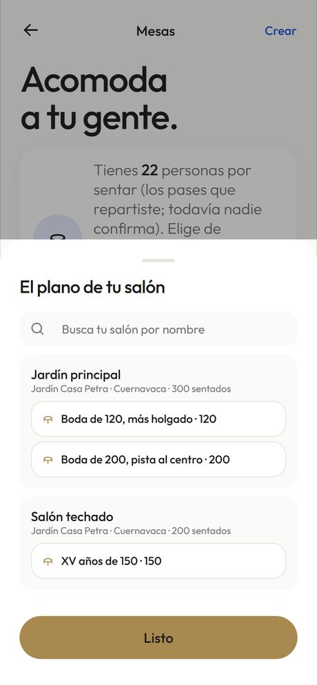 Trae el plano de tu salón