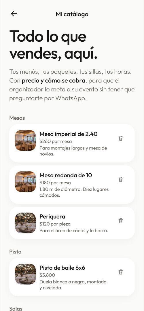 Subes lo que vendes